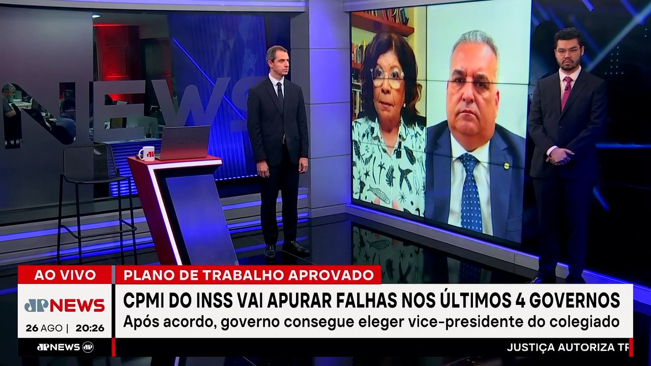 MORAES ORDENA POLÍCIA 24H NA CASA DE BOLSONARO / LULA CRITICA TRUMP | JORNAL JOVEM PAN -  26/08/2025