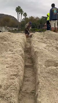 Small trench Connects River to Ocean #shorts #asmr #oddlysatisfying #waves #weird #surfing #Foryou
