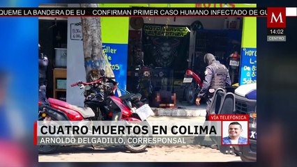 Se reporta jornada violenta en Colima; hay cuatro muertos