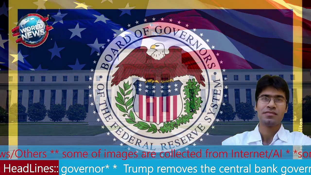 Trump removes the central bank governor MHM NEWS