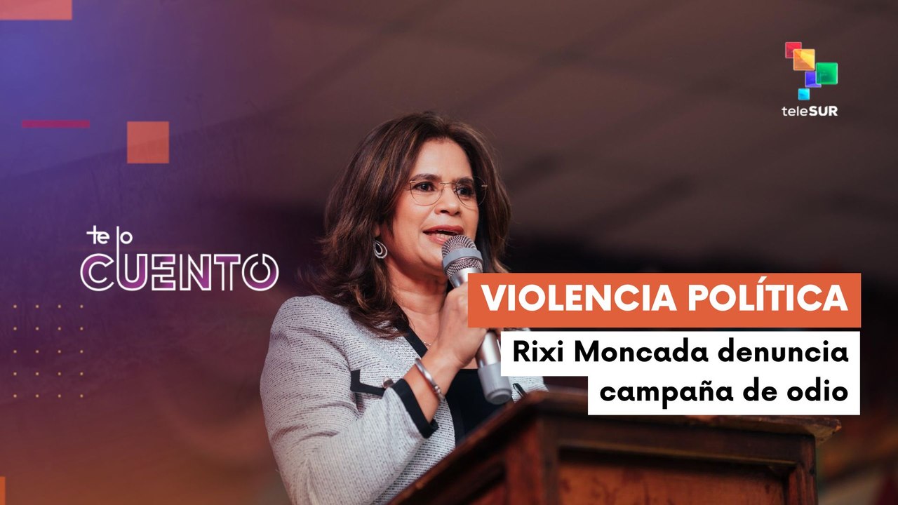 Alcalde opositor utiliza violencia política contra la candidata presidencial Rixi Moncada