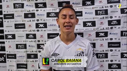 Carol Baiana comemora gol da vitória na final da A2 contra o Botafogo