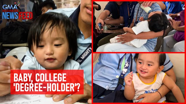 Baby, college 'degree-holder'? | GMA Integrated Newsfeed