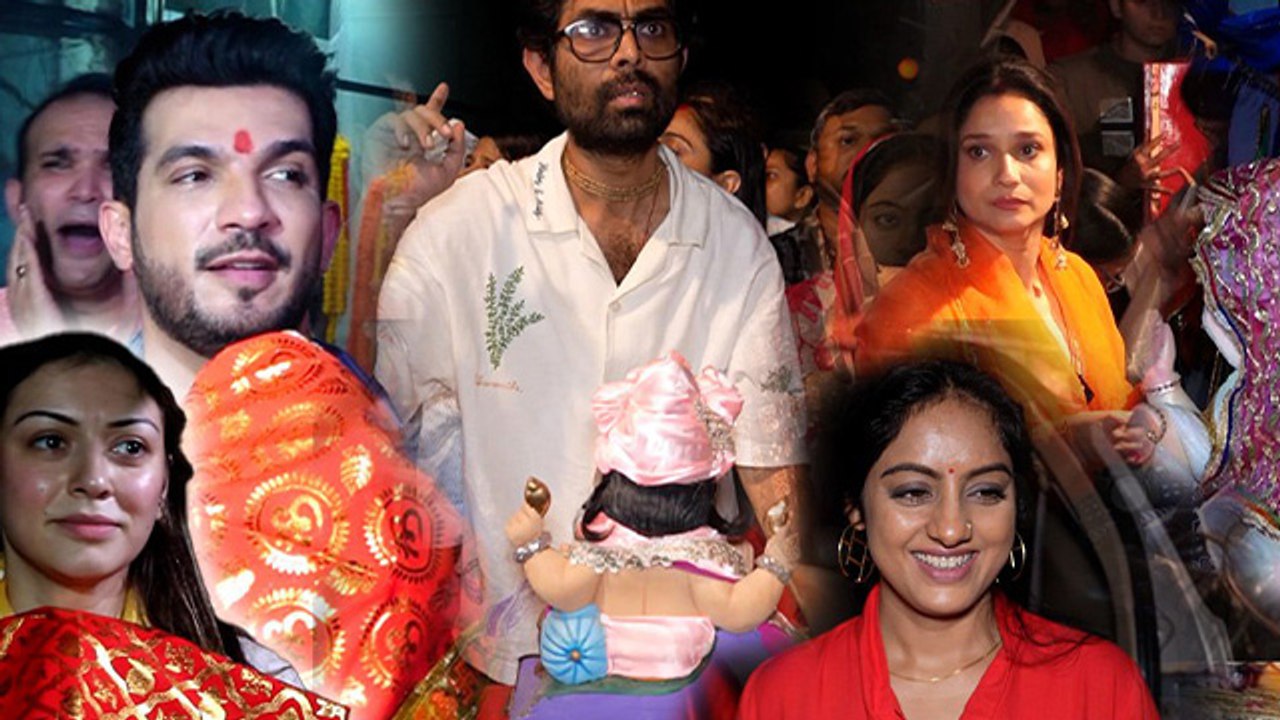 Ganesh Chaturthi 2025:Ankita Lokhande,Deepika Singh TV &Bollywood Celebs Ganpati Bappa Welcome Video
