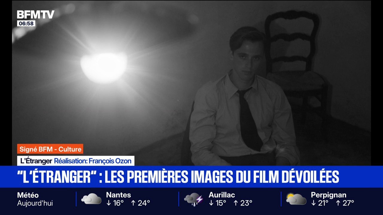 Signé BFM - "L'Étranger": les premières images de l'adaptation du roman d'Albert Camus par François Ozon