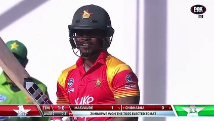 M03 Zimbabwe vs Pakistan 2018