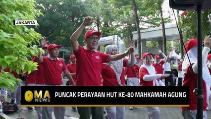 Puncak HUT ke-80 Mahkamah Agung,  Harapan Besar untuk Keadilan di Indonesia - MA NEWS