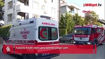 Tuzla'da otel yangını! Çok sayıda ekip sevk edildi