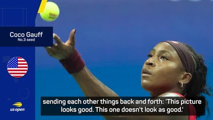 Gauff 'learning a new language' as she changes serve