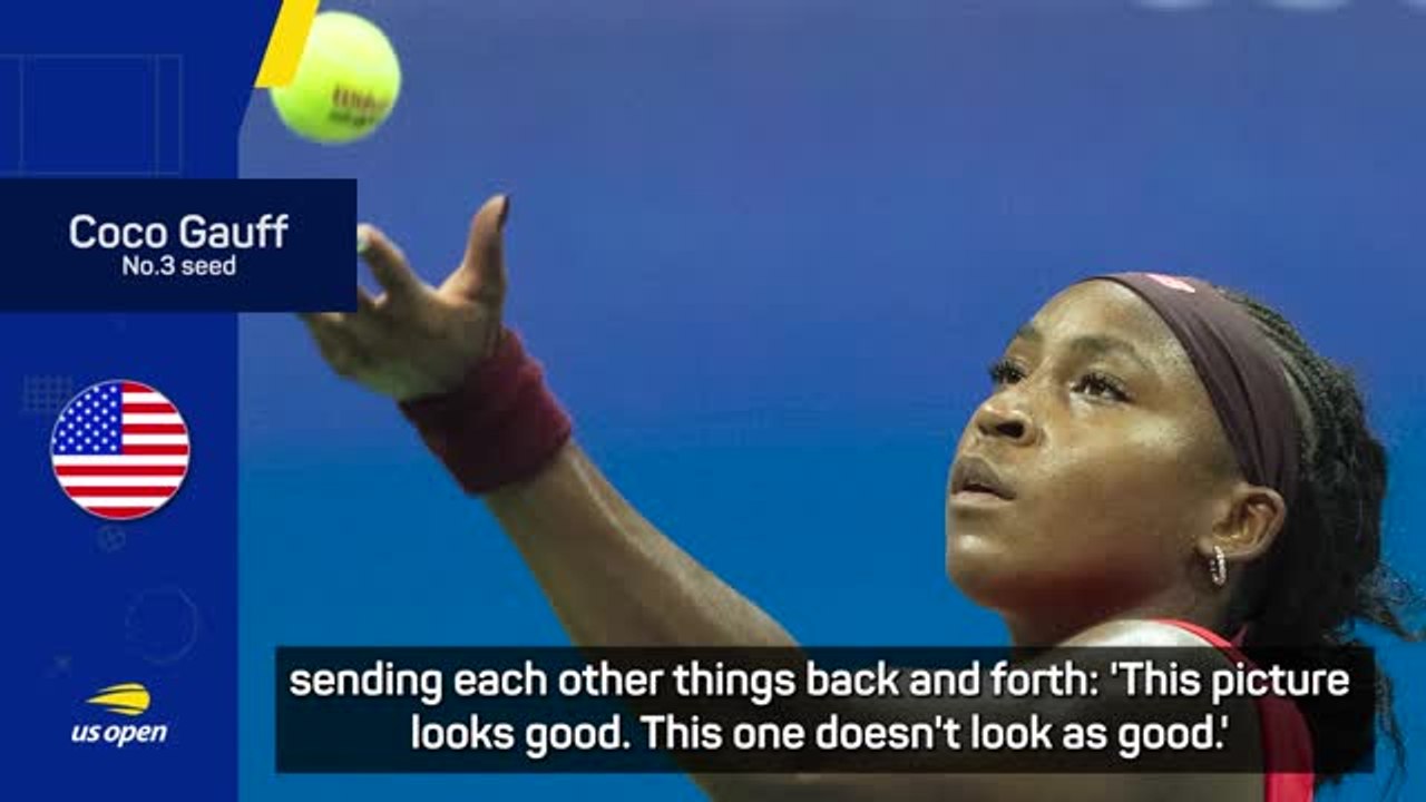 Gauff 'learning a new language' as she changes serve