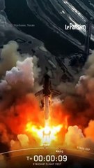 Décollage réussi pour la mégafusée Starship