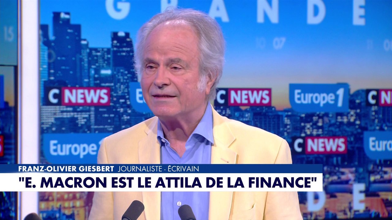 La grande interview : Franz-Olivier Giesbert