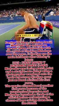 Daniil Medvedev and the crowd at US Open: Timeline of a love-hate relationship Here is a list of incidents highlighting former US Open champion Daniil Medvedev’s tumultuous relationship with the crowd at Flushing Meadows.