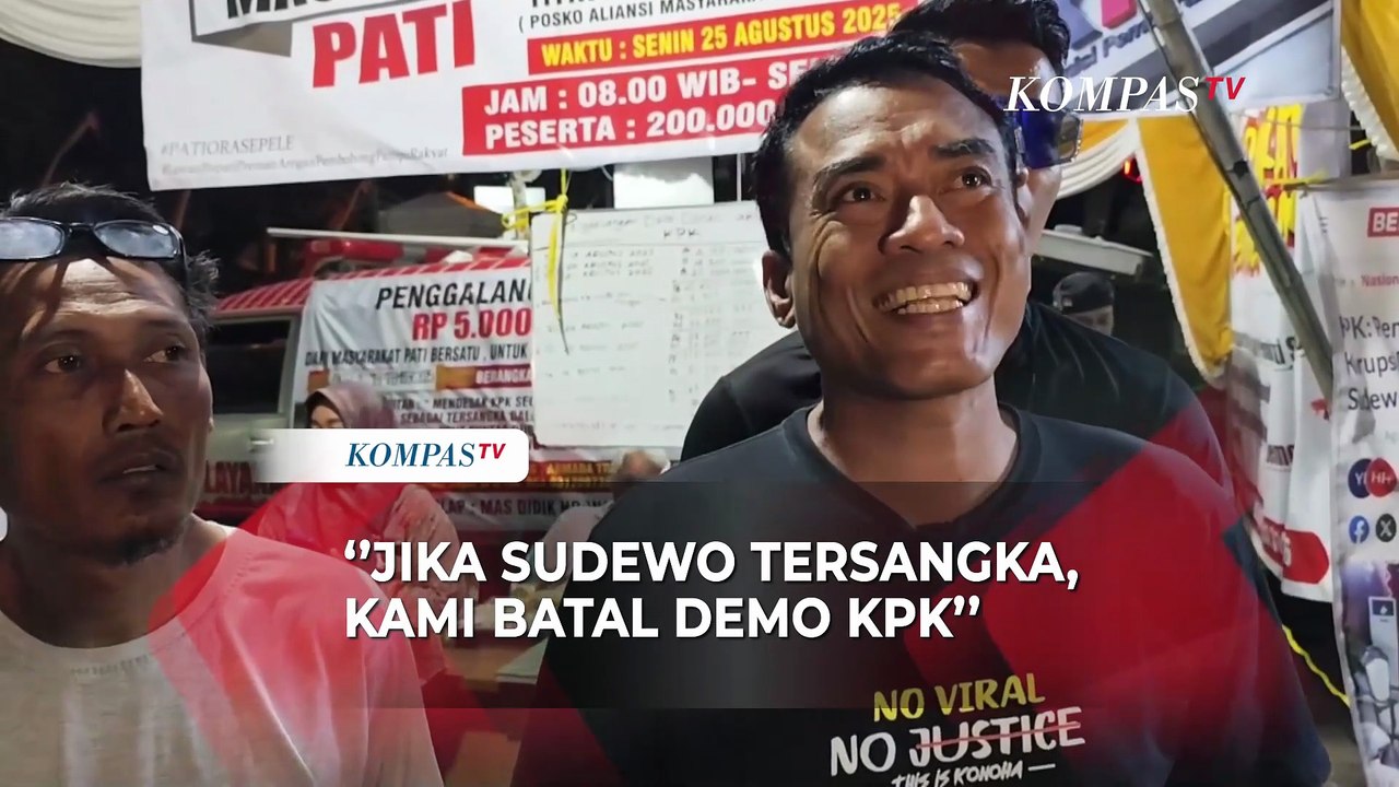 Bupati Pati Sudewo Penuhi Panggilan KPK, AMPB: Kalau Jadi Tersangka Kami Batal Demo ke Jakarta