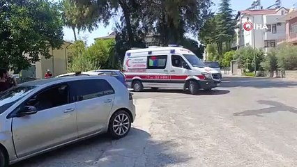 Otomobil ile çarpışan elektrikli bisiklet sürücüsü yaralandı