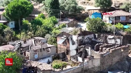 Yanan köy evlerinin inşa süreci başlıyor