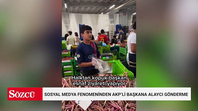 Sosyal medya fenomeninden AKP’li başkana alaycı gönderme