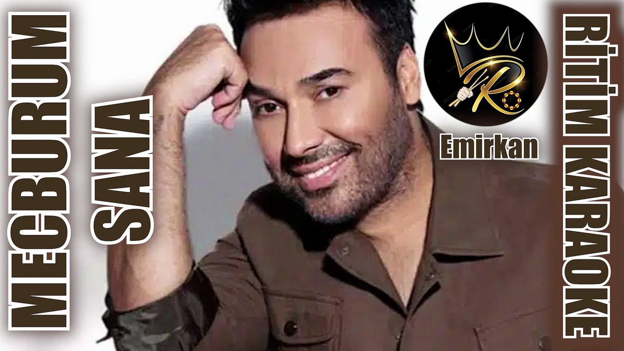 Ben Mecburum Sana - Emirkan ✩ Ritim Karaoke (Kürdi Bozlak 4/4 Slow Vahde Balad Beste Emirkan)