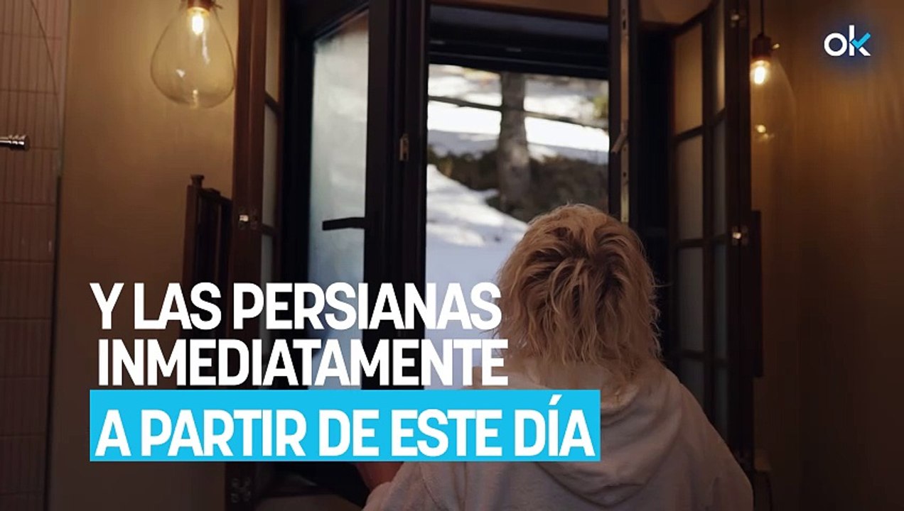 Piden a los hogares de España que cierren las ventanas y las persianas inmediatamente a partir de este día