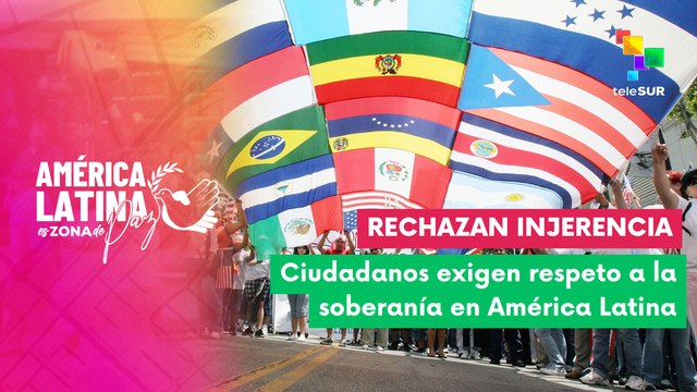 Ciudadanos en EE. UU. rechazan políticas injerencistas contra Venezuela y América Latina