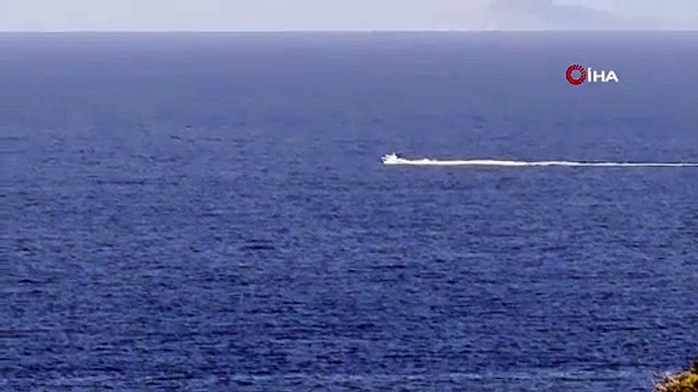 Erdek Açıklarında Sahil Güvenlik Ve Deniz Kuvvetleri Seferber Oldu