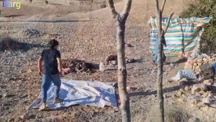 Part 8 | Striving for a better life_ cooking local breakfast_building a field toilet