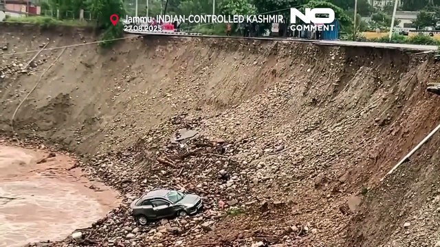 Inundações e deslizamento de terras matam dezenas de pessoas na Caxemira controlada pela Índia