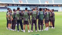 Pakistan cricket team training in Dubai