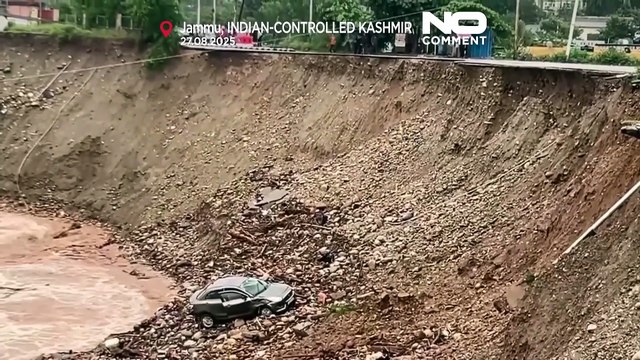 NO COMMENT: Inundaciones y deslizamientos dejan decenas de muertos en Cachemira