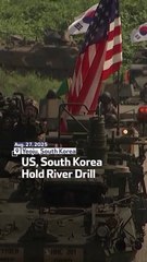 US, South Korea Hold River Drill