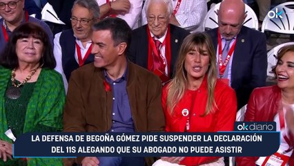 La defensa de Begoña Gómez pide suspender la declaración del 11S alegando que su abogado no puede asistir