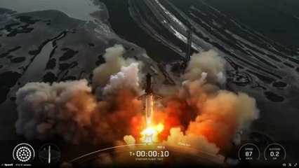 Historyczny lot Starship: SpaceX kończy test orbitalny w ogniu i wodzie