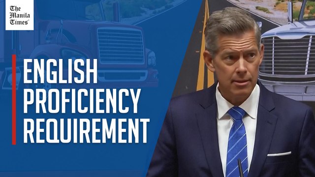 US threatens to withhold funding from states over truck driver English proficiency rules