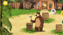 Masha and the Bear Farm Game 🌻 Sunflowers & River Fishing | Part 3
