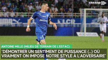 Antoine Mille (Estac) : "Démontrer un sentiment de puissance (...) où vraiment on impose notre style à l’adversaire”