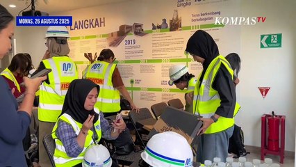 [FULL] Telusuri Progres MRT Jakarta Fase 2A Monas di Kedalaman Bawah Tanah