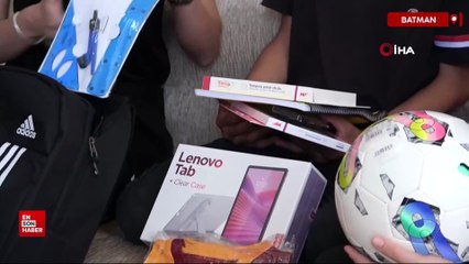 Batman’da çöpte bulduğu 1,6 milyon liralık altını polise teslim eden Ömer’e ödül