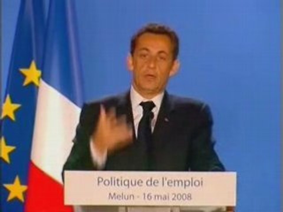 Le Président de la République à Melun