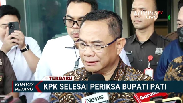 Keterangan Bupati Pati Sudewo Usai Diperiksa KPK Soal Aliran Dana Korupsi DJKA | KOMPAS PETANG
