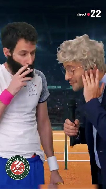 À Roland-Garros il y a Tonsga puis il y a Benoi...