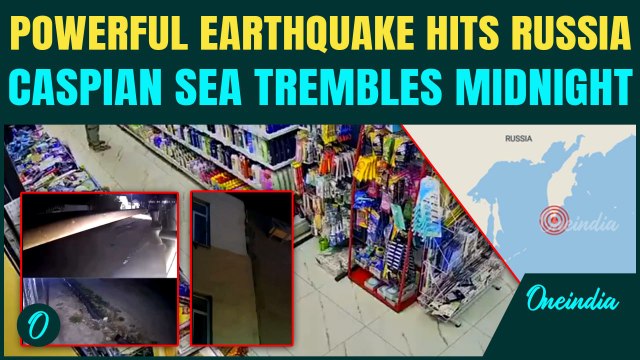 BREAKING: Russia Shaken by New Earthquake — 5.5-Magnitude Tremor Spreads Panic Across Caspian Sea