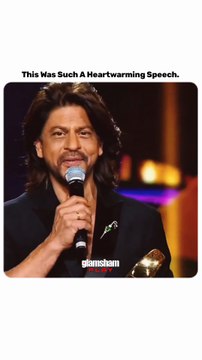 When the superstar SRK strips away the glamour and reminds us he’s a husband, a father, and a man who almost gave it all up only to rise again for his family and for cinema. ❤️🎬 #GlamSham #Bollywood #BollywoodActor #AwardSpeech #ShahRukhKhan #SRK [ Gla
