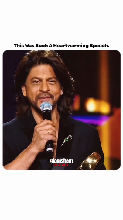 When the superstar SRK strips away the glamour and reminds us he’s a husband, a father, and a man who almost gave it all up only to rise again for his family and for cinema. ❤️🎬  #GlamSham #Bollywood #BollywoodActor #AwardSpeech #ShahRukhKhan #SRK  [ Gla