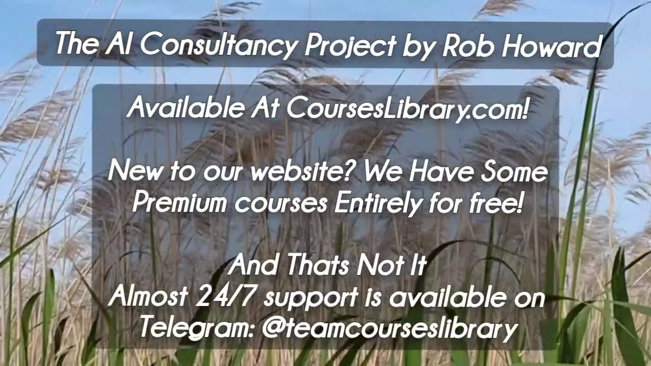 The AI Consultancy Project by Rob Howard