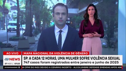 Violência sexual em SP: uma mulher é vítima a cada 12 horas