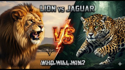 0057 Lion vs Jaguar: The King vs. The Ghost of the Jungle