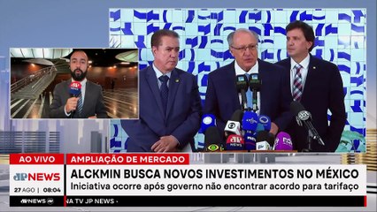 Alckmin lidera missão no México em busca de novos mercados
