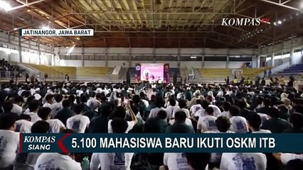 OSKM ITB Jatinangor Dimulai, 5.100 Mahasiswa Baru Ikuti Orientasi Seru & Edukatif