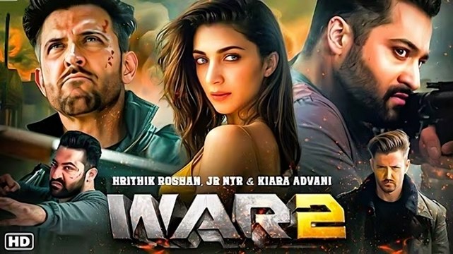 War 2 Full Movie - Hrithik Roshan, Jr NTR, Kiara Advani - YRF Spy Universe - New Hindi Action Movie