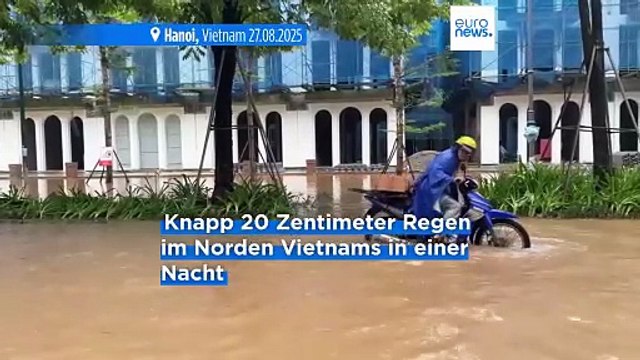 Mehrere Tote: Überschwemmungen und Erdrutsche in Südostasien nach Tropensturm